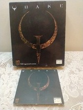 Quake versão registrada PC 1996 caixa grande com estojo de CD e manual  comprar usado Quake versão registrada PC 1996 caixa grande com estojo de CD e manual  comprar usado  Enviando para Brazil