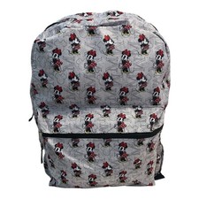 Mochila Disney Minnie Mouse cinza nova sem etiquetas – Estampa total, bolsa escolar leve, usado comprar usado  Enviando para Brazil