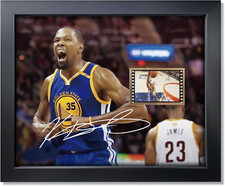 Assinado Kevin Durant Memorabilia Filme Foto Colagem Pôster Emoldurado, Basquete Deco comprar usado  Enviando para Brazil