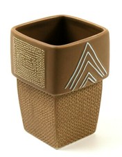 Brown ceramic decorative for sale  Carbondale