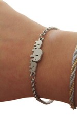 Bracciale acciaio inossidabile usato  Bari