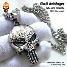 Skull anhänger edelstahl gebraucht kaufen  München