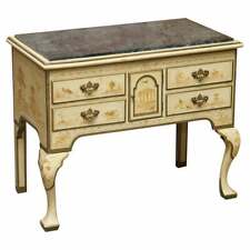 DESLUMBRANTE APARADOR COBERTO DE MÁRMORE CHINOISERIE NO SABOR CHINÊS CHIPPENDALE comprar usado  Enviando para Brazil