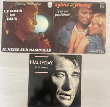 45t johnny hallyday d'occasion  Mouans-Sartoux