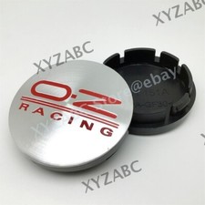 4X 56mm do OZ Racing Osłona piasty Kołpaki Srebrne Czerwone Osłona obręczy samochodu na sprzedaż  Wysyłka do Poland