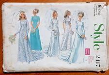 Vintage wedding dress for sale  TINTAGEL