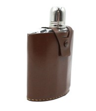 Alte glasflasche lederetui gebraucht kaufen  Gingen an der Fils