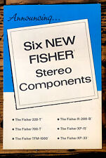 Fisher 220 700 for sale  Portland