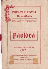 Ballet programme 1927 for sale  LONDON