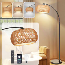 Rattan boho stehlampe gebraucht kaufen  Deutschland