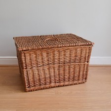 Vintage large wicker for sale  NOTTINGHAM