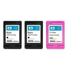 Cartucho de tinta 3p compatível para HP 662XL cor preta para Deskjet 1015 1515 comprar usado  Enviando para Brazil