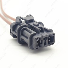 Plugue de chicote de fios conector motor ventilador condensador 2 vias Honda Acura 1986-2006 comprar usado  Enviando para Brazil