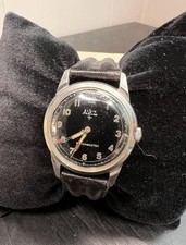 Vintage ELGIN De Luxe Relógio de Vento Manual Masculino Militar Cal.647 EUA 1951 Leia, usado comprar usado  Enviando para Brazil