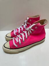 Sapatos Converse All Star rosa cano alto feitos nos EUA tamanho 6.5 comprar usado  Enviando para Brazil