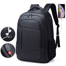 17 pulgadas Hombre Negocios Laptop USB Cargador Mochila Viaje Oxford Bolso Escolar Mujeres segunda mano  Embacar hacia Argentina