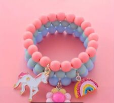 Braccialetto bambina colorato usato  Italia