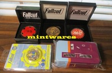 Fallout New Vegas NCR Casino Vault Tec Nuka Cola Quantum Cappy Bottle Conjunto de Moedas comprar usado  Enviando para Brazil