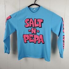 Usado, Camisa masculina Salt N Pepa grande azul gola redonda manga longa efeito vivo EUA 2019 comprar usado  Enviando para Brazil