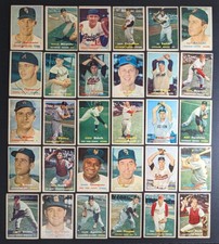 1957 topps baseball d'occasion  Expédié en Belgium