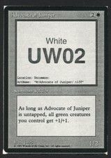 Usado, ***Advocate of Juniper (Juniper Order) Playtest Card*** MTG Alliances Kid Icarus comprar usado  Enviando para Brazil