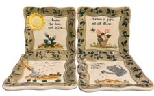 Plaques ceramic square for sale  Austin