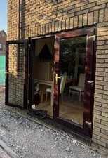 Rosewood upvc french for sale  CARDIFF