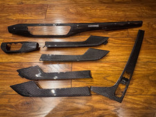 2018-2025 Audi RS5 S5 A5 RS4 S4 A4 B9 F5 conjunto de acabamento interno de fibra de carbono fabricante de equipamento original comprar usado  Enviando para Brazil