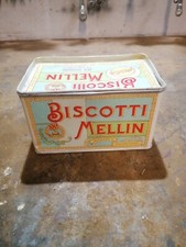Scatola latta mellin usato  Roma