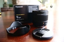 Lente Asférica Panasonic LEICA DG SUMMILUX H-X09 9mm f/1.7 Micro Quatro Terços comprar usado  Enviando para Brazil