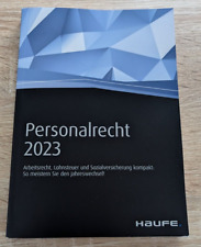 Haufe personalrecht 2023 gebraucht kaufen  Zirndorf