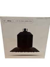 Cabeça de chuveiro Afina A-01 preta fosca filtrada com junta esférica ajustável, usado comprar usado  Enviando para Brazil