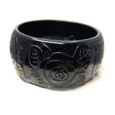 Chunky black plastic for sale  GLASGOW