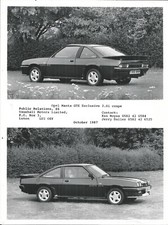 Opel manta gte for sale  BAGSHOT