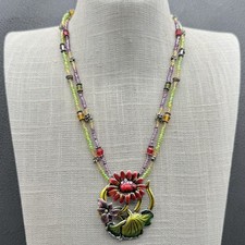 Chicos flower pendant for sale  Charleston