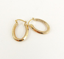 9ct gold hoop for sale  COLWYN BAY