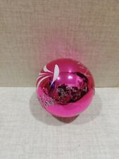 Pallina glitter fucsia usato  Trieste