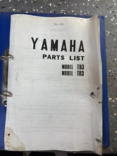 Yamaha parts list for sale  SHEFFIELD