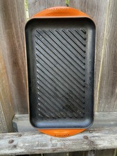 Creuset orange rectangular for sale  Port Angeles