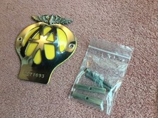 Vintage car badge. for sale  GLOSSOP