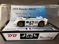 Porsche 908 1972 Le Mans Poirot/Farjon personalizado con chasis AFX SG+ segunda mano  Embacar hacia Mexico