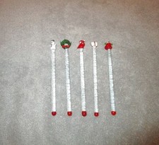 Vintage christmas swizzle for sale  Tucson