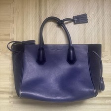 Longchamp navy bag d'occasion  Expédié en Belgium