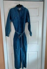 Usado, Macacão jeans esportivo vintage Calvin Klein feminino pequeno manga longa algodão EUA  comprar usado  Enviando para Brazil