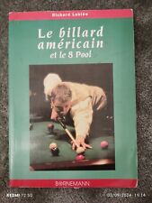 Livre billard americain d'occasion  Bourges