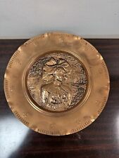 Assiette vintage cuivre d'occasion  Thouars