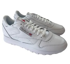 Reebok Classic białe skórzane trampki męskie rozmiar UK 9 nowe  na sprzedaż  Wysyłka do Poland