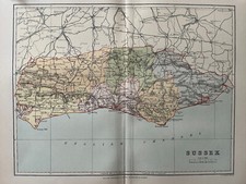 Sussex 1897 original for sale  DUNFERMLINE