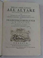Berlendi francesco. delle usato  Italia