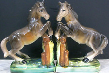 Horse bookends vintage for sale  NEWCASTLE UPON TYNE